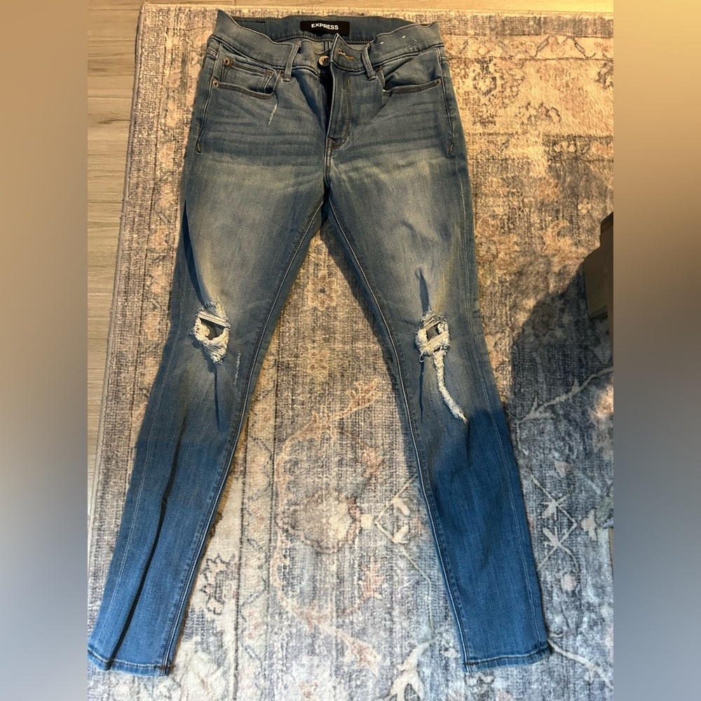 Express Classic Blue Denim Jeans